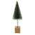 Vickerman LS221364 Moss Green Brush Table Top Christmas Tree Set of 3 