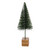  Vickerman LS221364 Moss Green Brush Table Top Christmas Tree Set of 3 