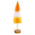 Vickerman LS221718 Orange Bottle Brush Table Top Christmas Tree Set of 3