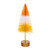 Vickerman LS221718 Orange Bottle Brush Table Top Christmas Tree Set of 3