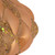 Vickerman M112248 - 5.7 inch Sand Gold Glitter Onion Christmas Ornament