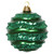  Vickerman M132004 6" Green Candy Glitter Wave Ball 