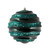 Vickerman M132062 - 6 inch Sea Blue Glitter Ball Christmas Ornament