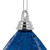 Vickerman M132602 - 12 inch Blue Drop Christmas Ornament