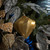 Vickerman M133233 - 6 inch Copper Gold Glitter Diamond Christmas Ornament