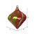 Vickerman M133274 6" Lime-Red Candy Glitter Swirl Diamond