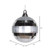 Vickerman M151607 5.5" Silver Shiny-Matte Mirror Ball