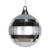 Vickerman M151607 5.5" Silver Shiny-Matte Mirror Ball