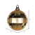  Vickerman M151608 5.5" Gold Shiny-Matte Mirror Ball 
