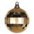  Vickerman M151608 5.5" Gold Shiny-Matte Mirror Ball 