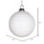  Vickerman M151611 5.5" White Shiny-Matte Mirror Ball 