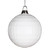  Vickerman M151611 5.5" White Shiny-Matte Mirror Ball 