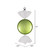 Vickerman M152835 13" Lime-White Candy Swirl Glitter