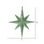 Vickerman M167454 - 12 inch Celadon Glitter Star Christmas Ornament - 2 Pack