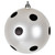 Vickerman MC202011 - 8 inch White Glitter Ball Christmas Ornament