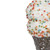 Vickerman MC224776 - 5.75 inch Brown Ice Cone Christmas Ornament - 3 Pack