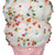  Vickerman MC224779 5.75" Pink Ice Cream Cone Ornament 3/bag 