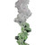 Vickerman MC225173 10" Light Green Icicle Ornament 4/bag