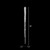 Vickerman M135930 30'' Clear Glitter Icicle 2/Bag
