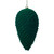 Vickerman MT195764D 7" Moss Green Flocked Pinecone Orn 2/Bag