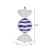 Vickerman M153114 - 18.5 inch Purple Candy Christmas Ornament