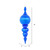 Vickerman M162802 28" Blue Shiny Finial