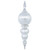 Vickerman M162807 28" Silver Shiny Finial