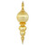  Vickerman M162808 28" Gold Shiny Finial 