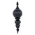 Vickerman M162817 28" Black Shiny Finial