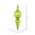 Vickerman M162873 - 28 inch Lime Shiny Finial Christmas Ornament