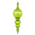Vickerman M162873 - 28 inch Lime Shiny Finial Christmas Ornament