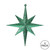 Vickerman M167204 8" Green Glitter Bethlehem Star 4/Box