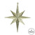 Vickerman M167208 8" Gold Glitter Bethlehem Star 4/Box