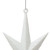 Vickerman M167211 8" White Glitter Bethlehem Star 4/Box
