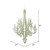Vickerman M170124 24" Champagne Glitt Chandelier Ornament
