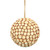 Vickerman M171208 - 8 inch Brown Pine Chip Ball Christmas Ornament