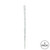 Vickerman M174124 - 24 inch Clear Icicle Christmas Ornament - 2 Pack