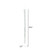 Vickerman M174124 24" Clear Acrylic Icicle 2/Box