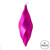 Vickerman M183145S 8" Mauve Shiny Swirl Finial 6/Bag