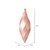 Vickerman M183158M 8" Rose Gold Matte Swirl Finial 6/Bag