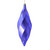 Vickerman M183186S 8" Lavender Shiny Swirl Finial 6/Bag