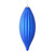 Vickerman M183202M 8" Blue Matte Line Finial 4/Bag