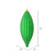 Vickerman M183204M - 8 inch Green Matte Finial Christmas Ornament - 4 Pack