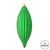 Vickerman M183204M - 8 inch Green Matte Finial Christmas Ornament - 4 Pack
