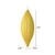 Vickerman M183208M 8" Gold Matte Line Finial 4/Bag