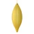 Vickerman M183208M - 8 inch Gold Matte Finial Christmas Ornament - 4 Pack