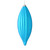Vickerman M183212M - 8 inch Turquoise Matte Finial Christmas Ornament - 4 Pack