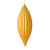 Vickerman M183237M 8" Honey Gold Matte Line Finial 4/Bag
