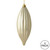 Vickerman M183238S 8" Champagne Shiny Line Finial 4/Bag