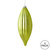 Vickerman M183254S - 8 inch Celadon Shiny Finial Christmas Ornament - 4 Pack